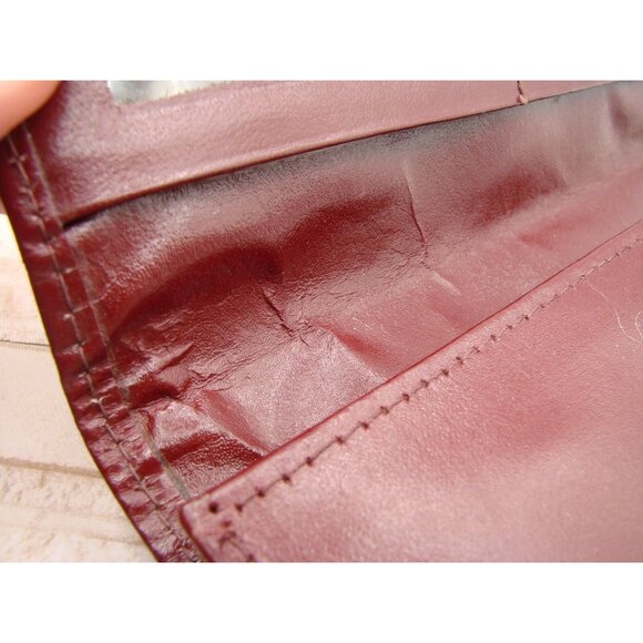 Egyptian Pharoah Embossed Iridescent Bi-Fold Wallet Made in Egypt Vegan Leather - Picture 8 of 13